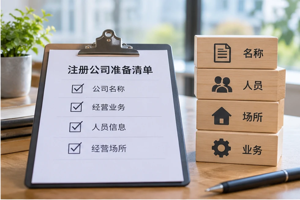 创业者一起整理开办计划的服务场景示意